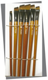 pinceles lengua de gato